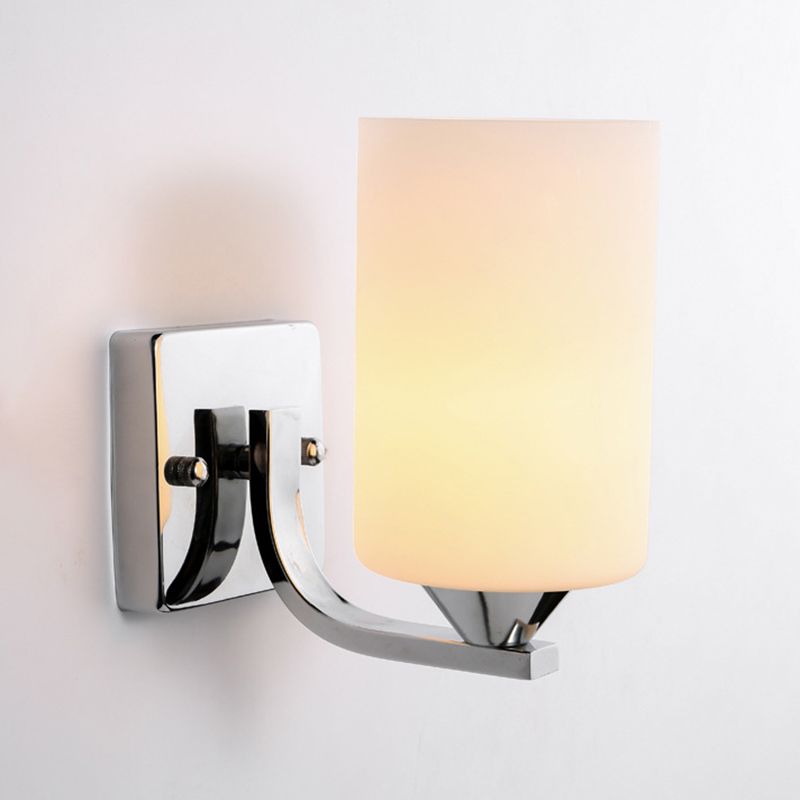 Kristy Minimalism Cylindrical Glass Art Vanity Wall Lamp