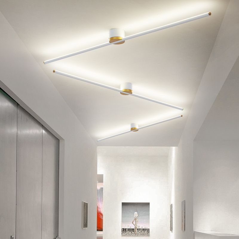 Arisha Linear Flush Mount Ceiling Light Bedroom - image 6