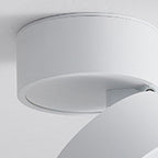 Arisha Flush Mount Ceiling Light Cylindrical Modern Hallway
