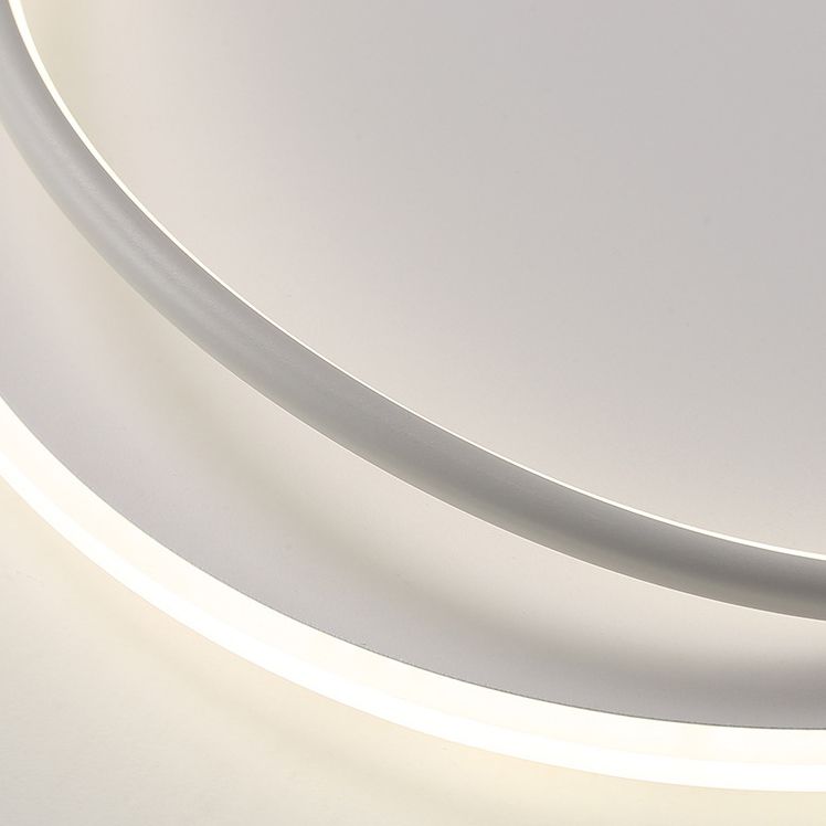Arisha Flush Mount Ceiling Light Ring Modern Dining Room
