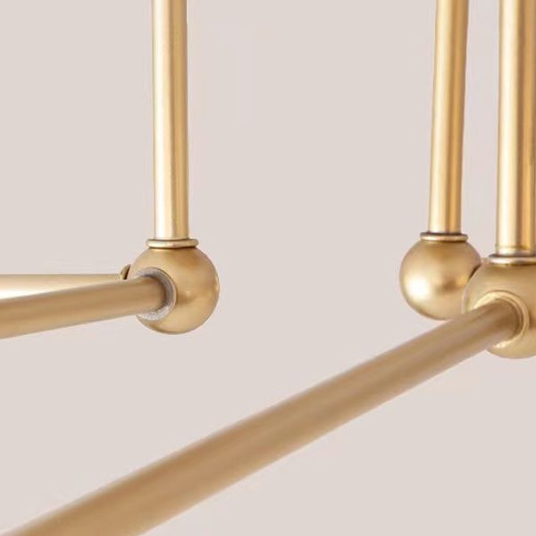 Valentina Flush Mount Ceiling Lights Linear Industrial, /Glass, Bedroom