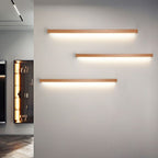 Muto Linear Mirror Wooden Front Vanity Wall Lamp Bedroom - image 9