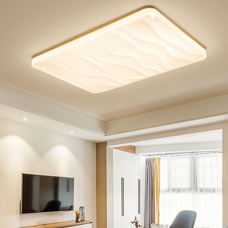 Muto LED Geometric Flush Mount Ceiling Light
