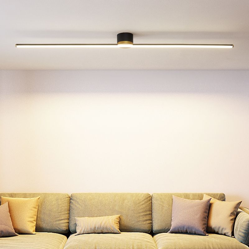 Arisha Linear Flush Mount Ceiling Light Bedroom - Letslighting