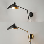 Epoch Industrial Swing Arm Vanity Wall Lamp