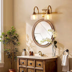 Arisha Prismatic Glass Vanity Wall Lamp