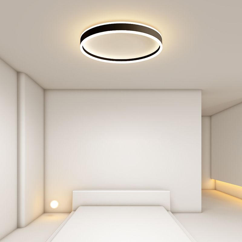 Arisha Modern Round Led Flush Mount Ceiling Light