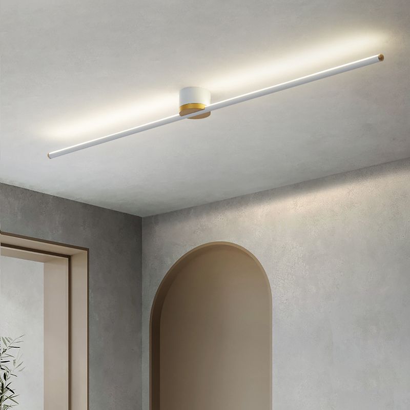 Arisha Linear Flush Mount Ceiling Light Bedroom - Letslighting