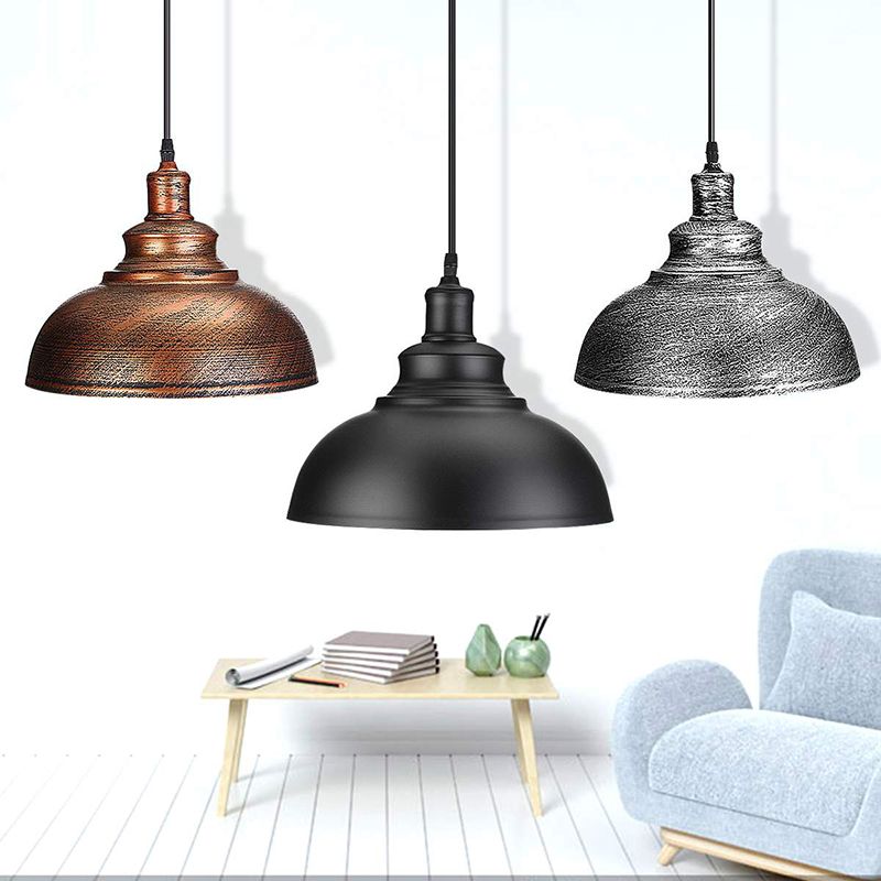 Arisha Pendant Light Dome Industrial Copper