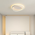Arisha Flush Mount Ceiling Light Ring Modern Dining Room