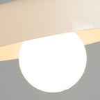 Valentina Modern Glass/ Flush Mount Ceiling Light 3 Colors Bedroom