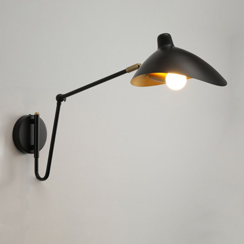 Epoch Industrial Swing Arm Vanity Wall Lamp