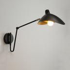 Epoch Industrial Swing Arm Vanity Wall Lamp