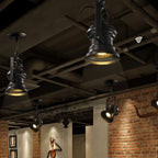 Epoch Industrial Style Rotatable Semi-Flush Mount Ceiling Light