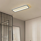 Arisha Minimalist Flush Mount Ceiling Light Rectangle Bedroom