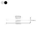 Arisha Modern Linear/Square Mirror Front Vanity LED Wall Lamp