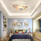 Valentina LED Star Designer Children Flush Mount Ceiling Light