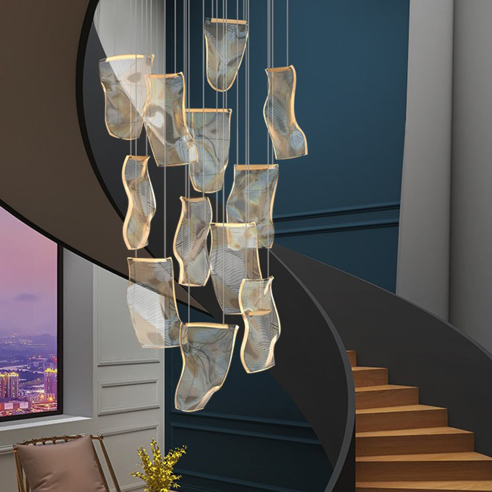 Kristy Artistic Acrylic Silk Chandelier