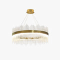 Kristy Modern Round Rectangular Chain Chandelier