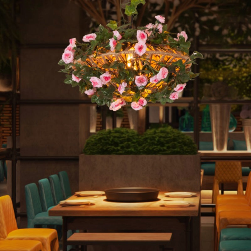 Nest Retro LED Pendant Light Restaurant Bedroom
