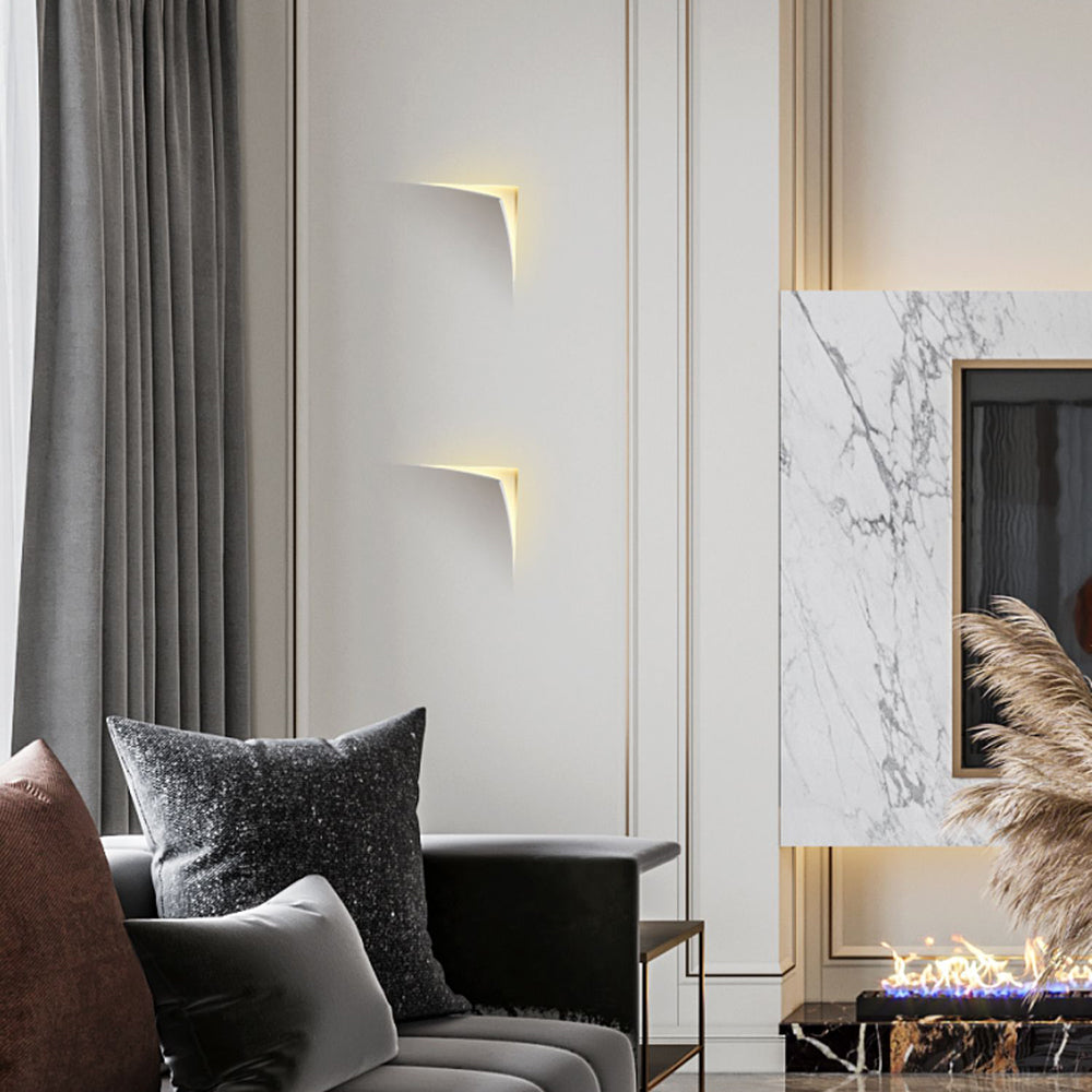 Aria Modern Recessed Plaster LED Wall Lamp - Letslighting