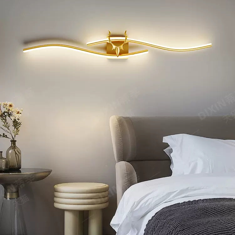 Arisha Modern Linear Vanity LED Wall Lamp