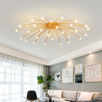 Arisha Art Deco Starry Glass Flush Mount Ceiling Light - image 38