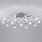 Arisha Art Deco Starry Glass Flush Mount Ceiling Light - image 16