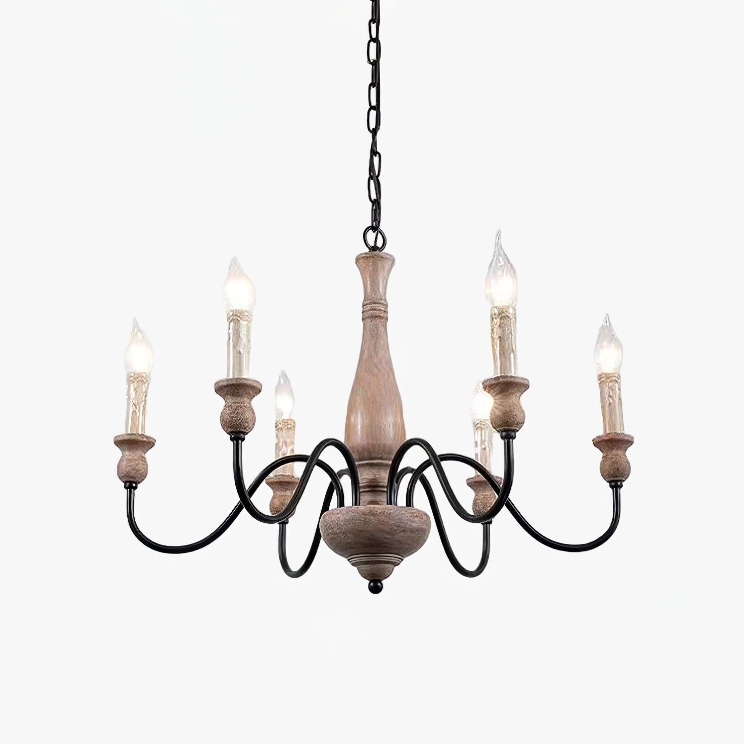 Aurora Chandelier Farmhouse Rustic