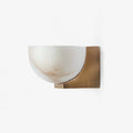 Corvina Bowl Alabaster Wall Light