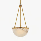 Dione Minimalist Alabaster Pendant Light