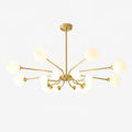 Aurora Chandelier Globe Arm Modern