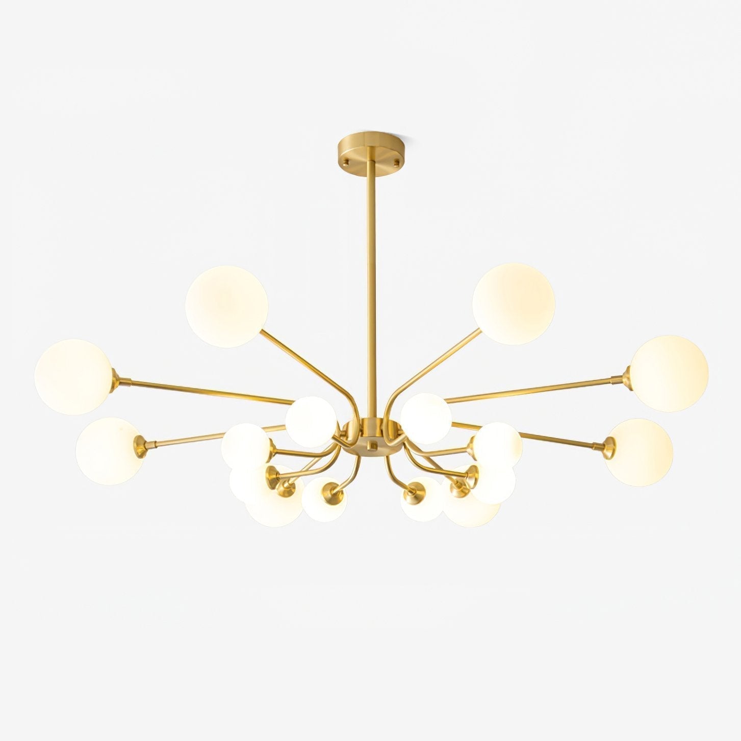 Aurora Chandelier Globe Arm Modern