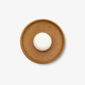 Civarir Modern Minimalist Round Glass Ceramic Wall Light