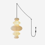 Lythaaris Natural Art Swag Pendant Lamp