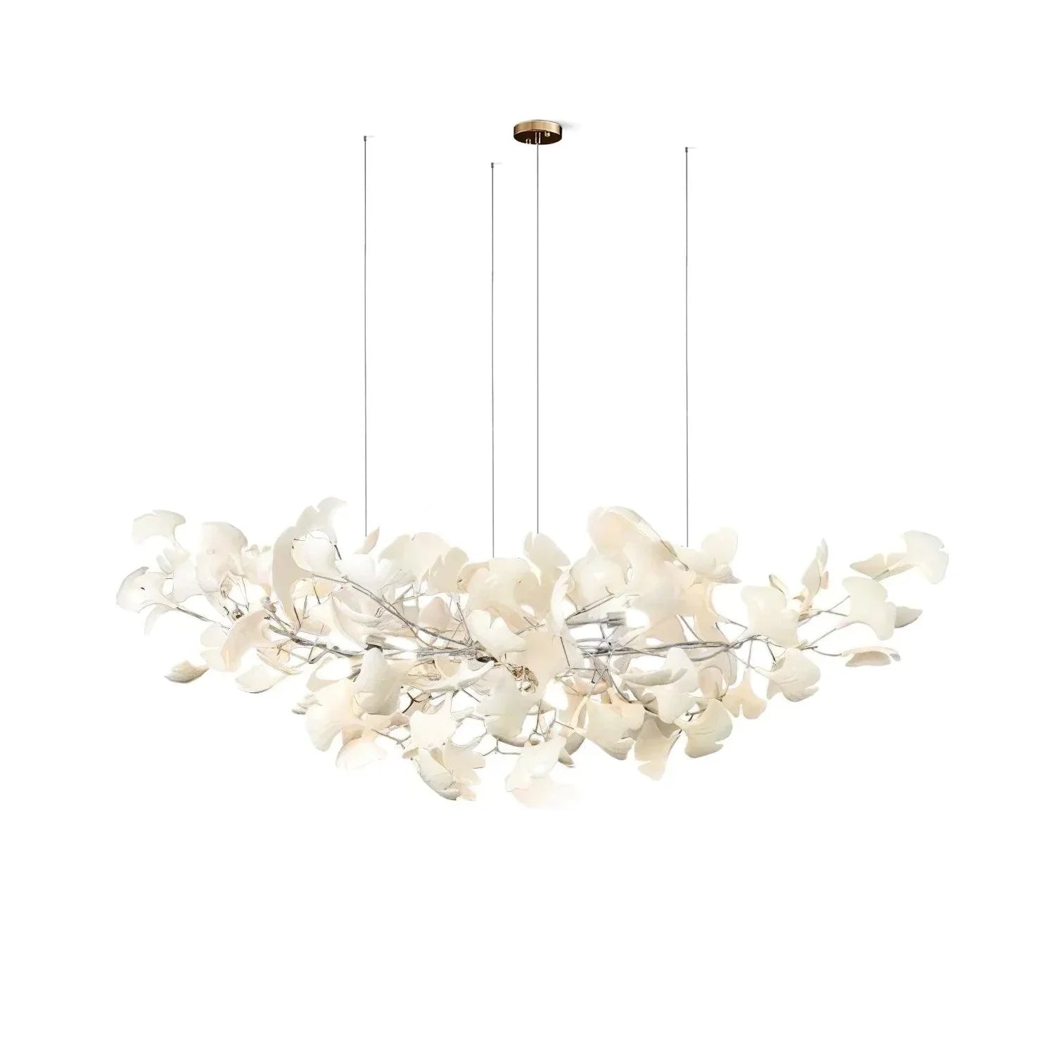 Olivia Luxury Chandelier Ceramics Living Room U Arc Shape - Letslighting