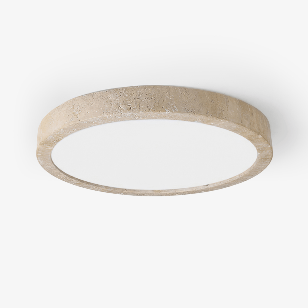 Artalor Minimalist Travertine Ceiling Light