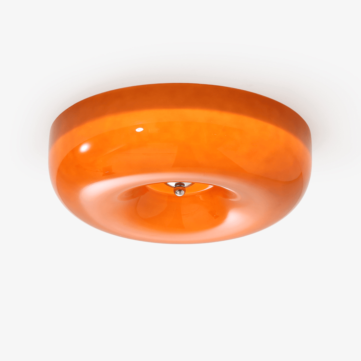 Afralia Modern Minimalist Swirl Glass Ceiling Lamp