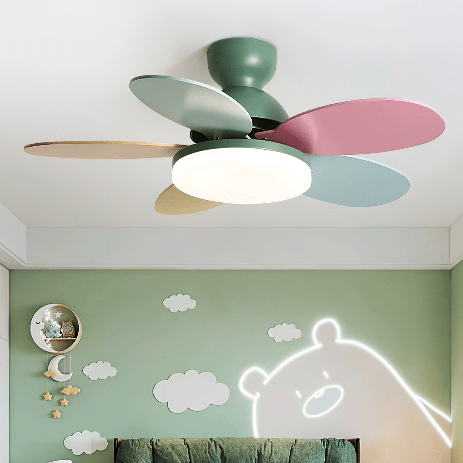 Nielsen Morandi Metal Ceiling Fan Light