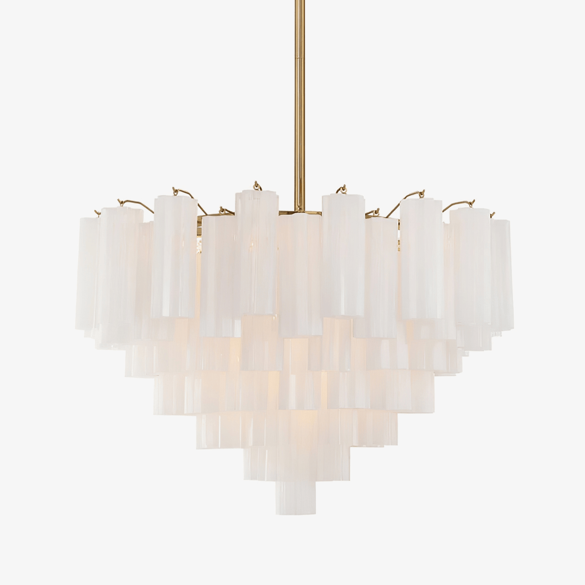 Aurora Chandelier Virella Murano Glass Tube Luxury