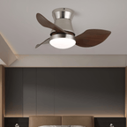 Kaelen Modern Wood Ceiling Fan Light