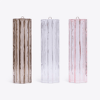 Aurora Chandelier Four Tier Fluted Glass