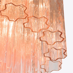 Aurora Chandelier Small Treviso Murano Glass Tube