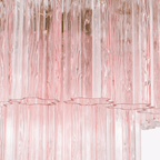 Aurora Chandelier Small Treviso Murano Glass Tube