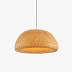 Eurnoros Unique Natural Bamboo Pendant Light