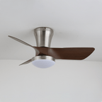 Trivon Modern Wood Ceiling Fan Light