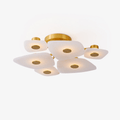 Ilsilyra Petal Shaped Glass Ceiling Light