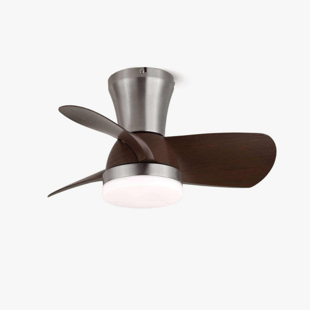 Deynor Modern Wood Ceiling Fan Light