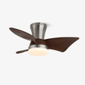 Caspian Modern Wood Ceiling Fan Light