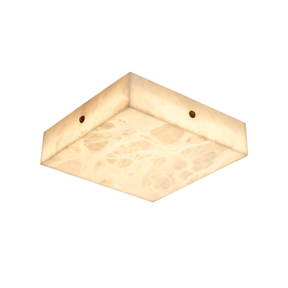 Vephaeth Minimalist Alabaster Ceiling Light